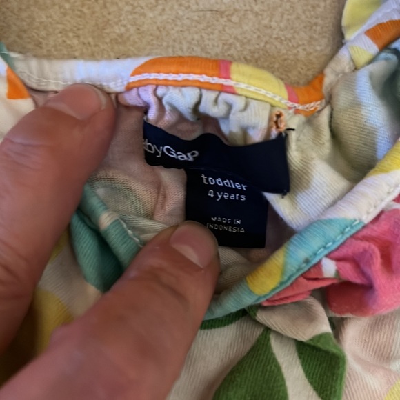 Lot of size 4 girls clothes. LL bean bathing suit shorts shirts summer - Picture 5 of 5